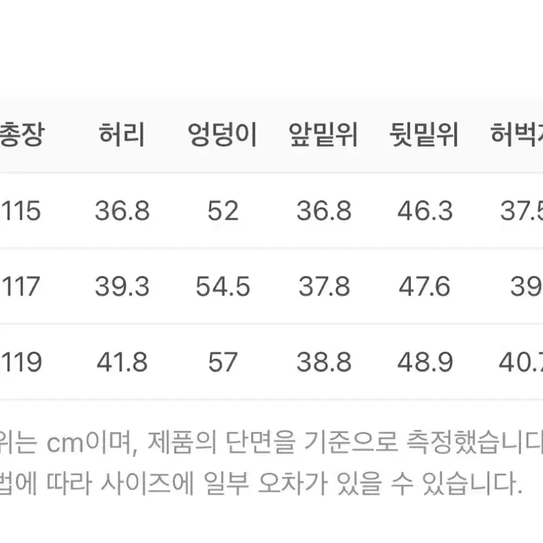 아모멘토 스트레이트 와이드 핏 데님 그레이 8