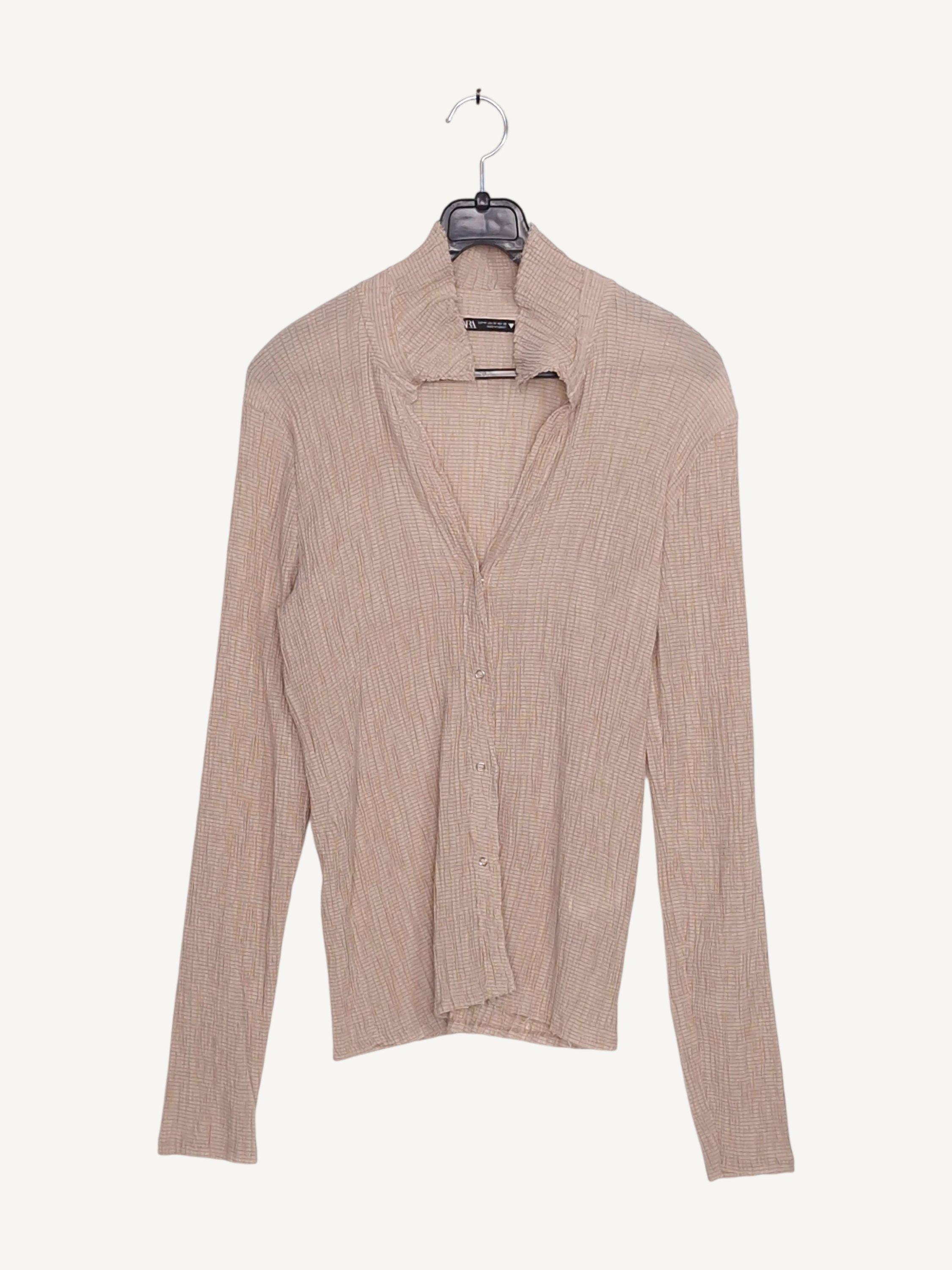 자라 ZARA 링클 블라우스 M [A813] 2