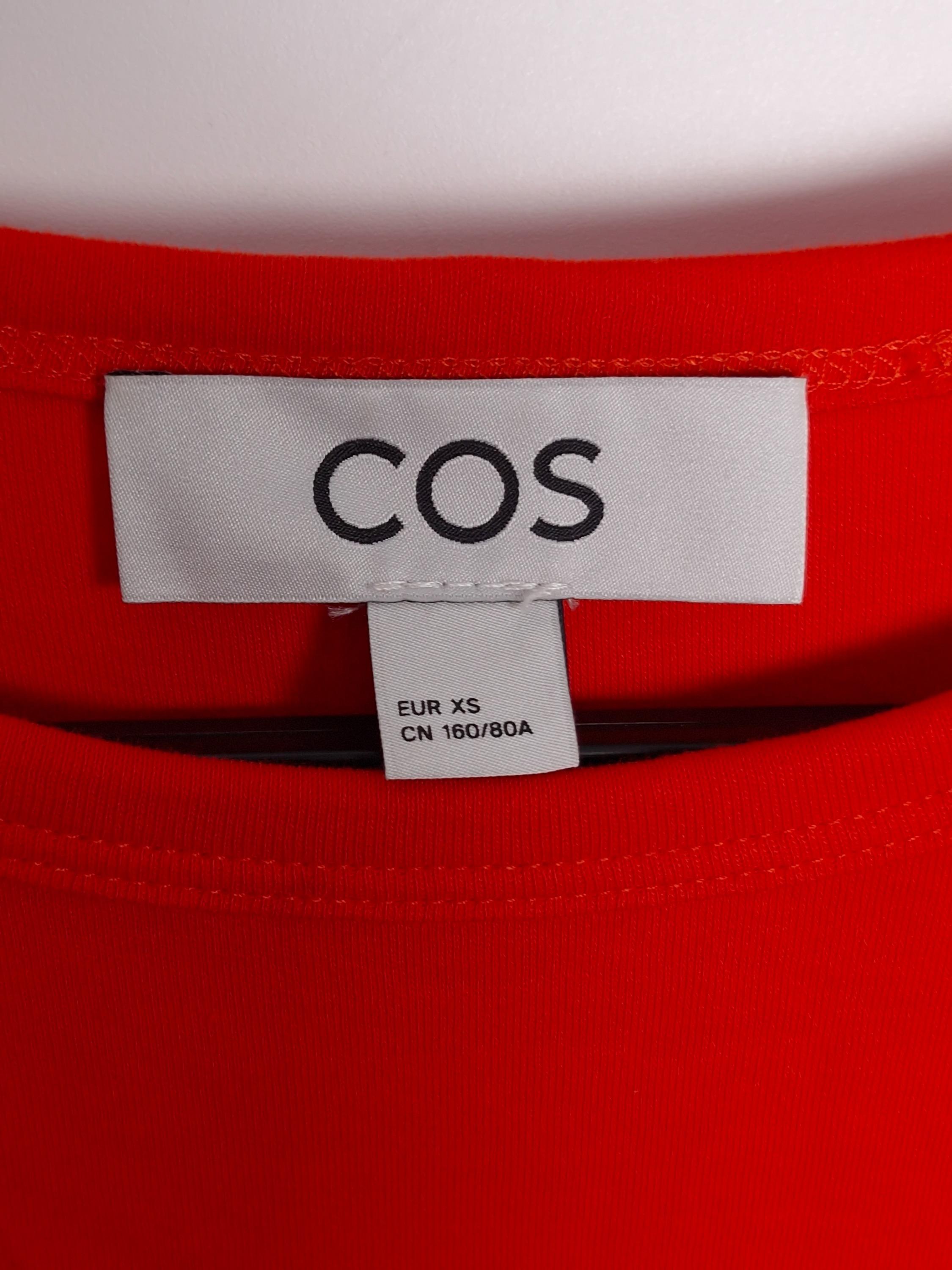 코스 COS 빨강 반팔티셔츠 EUR XS [A814] 4