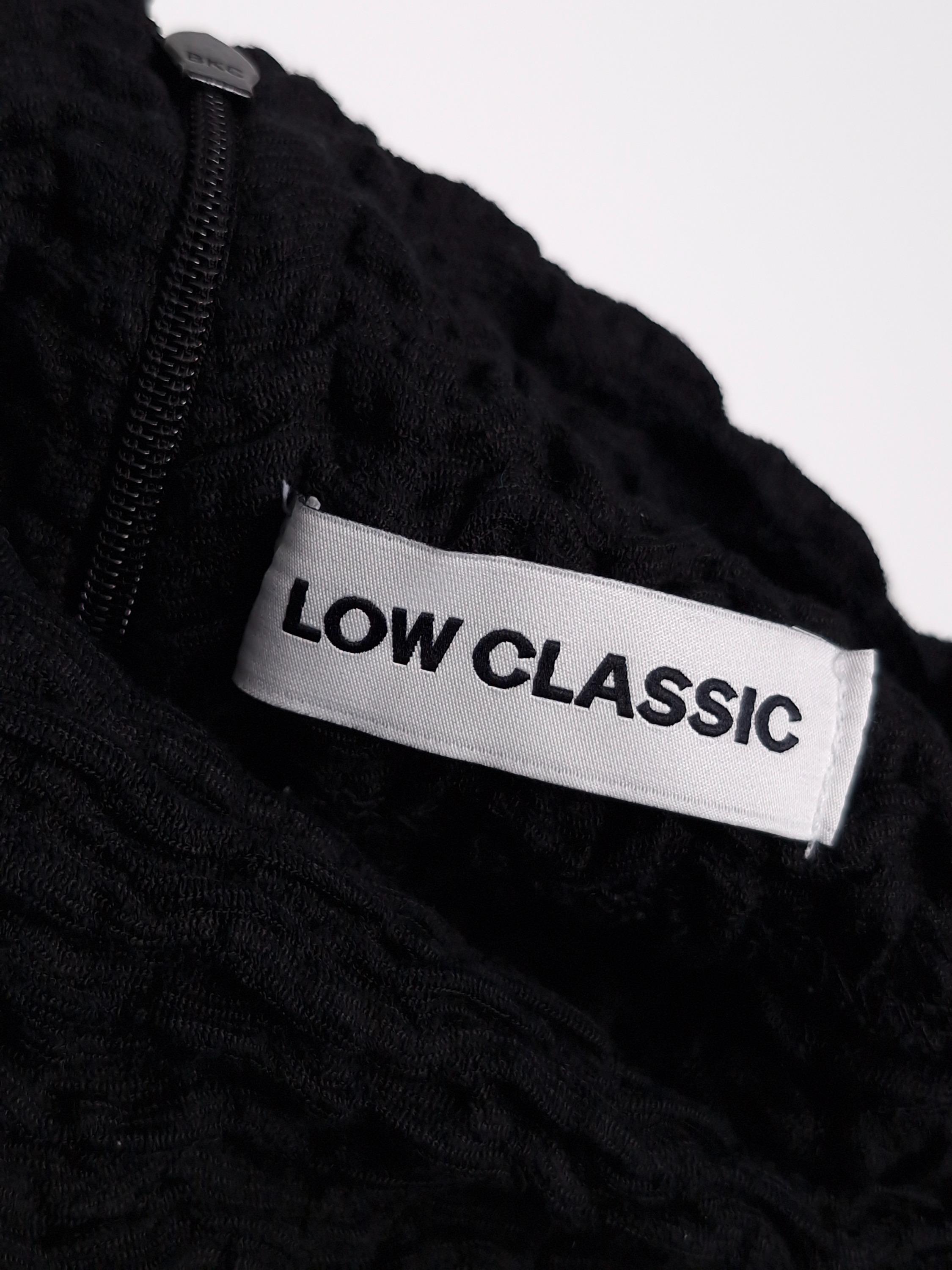 로우클래식 LOW CLASSIC 검정 링클 반팔티셔츠 XS/S [A846] 4