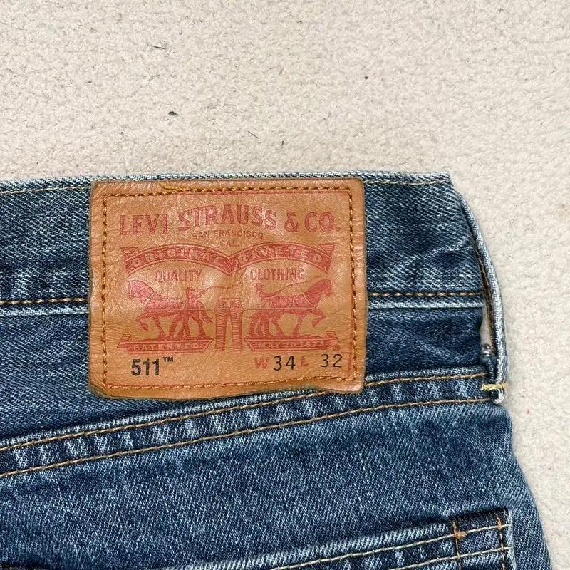 LEVI'S 511 데님진  W34 L32 6
