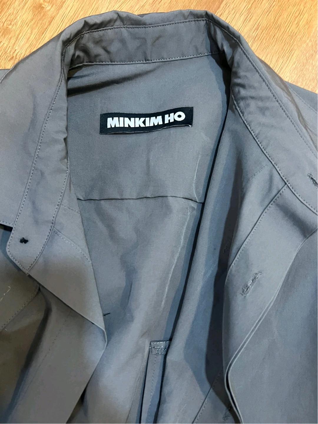 민킴호 MINKIM HO 차콜그레이 루즈핏셔츠 셔츠자켓 5