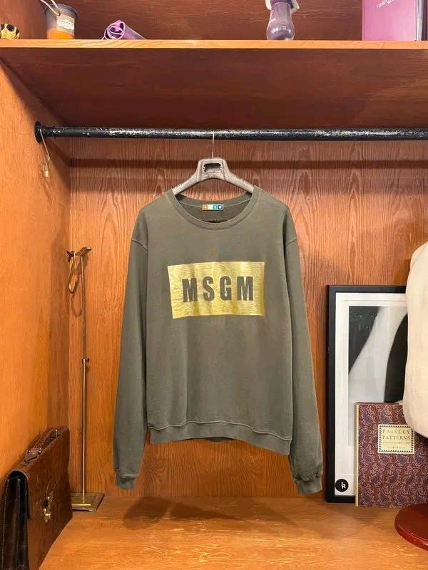 MSGM 맨투맨 100~105 2