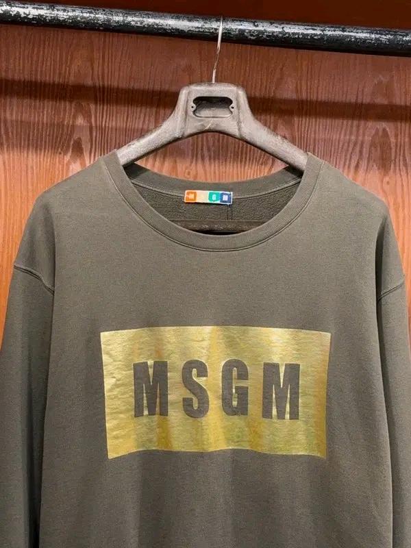MSGM 맨투맨 100~105 3