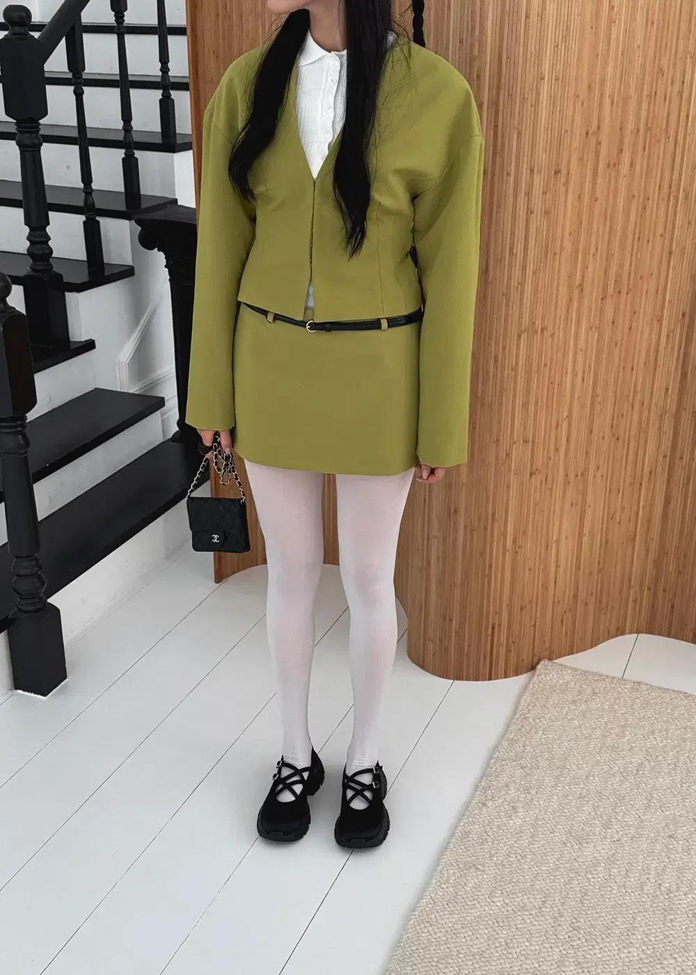 @9520 블랙 225-레이어드 버클스트랩 5cm 메리제인 플랫-새상품 7
