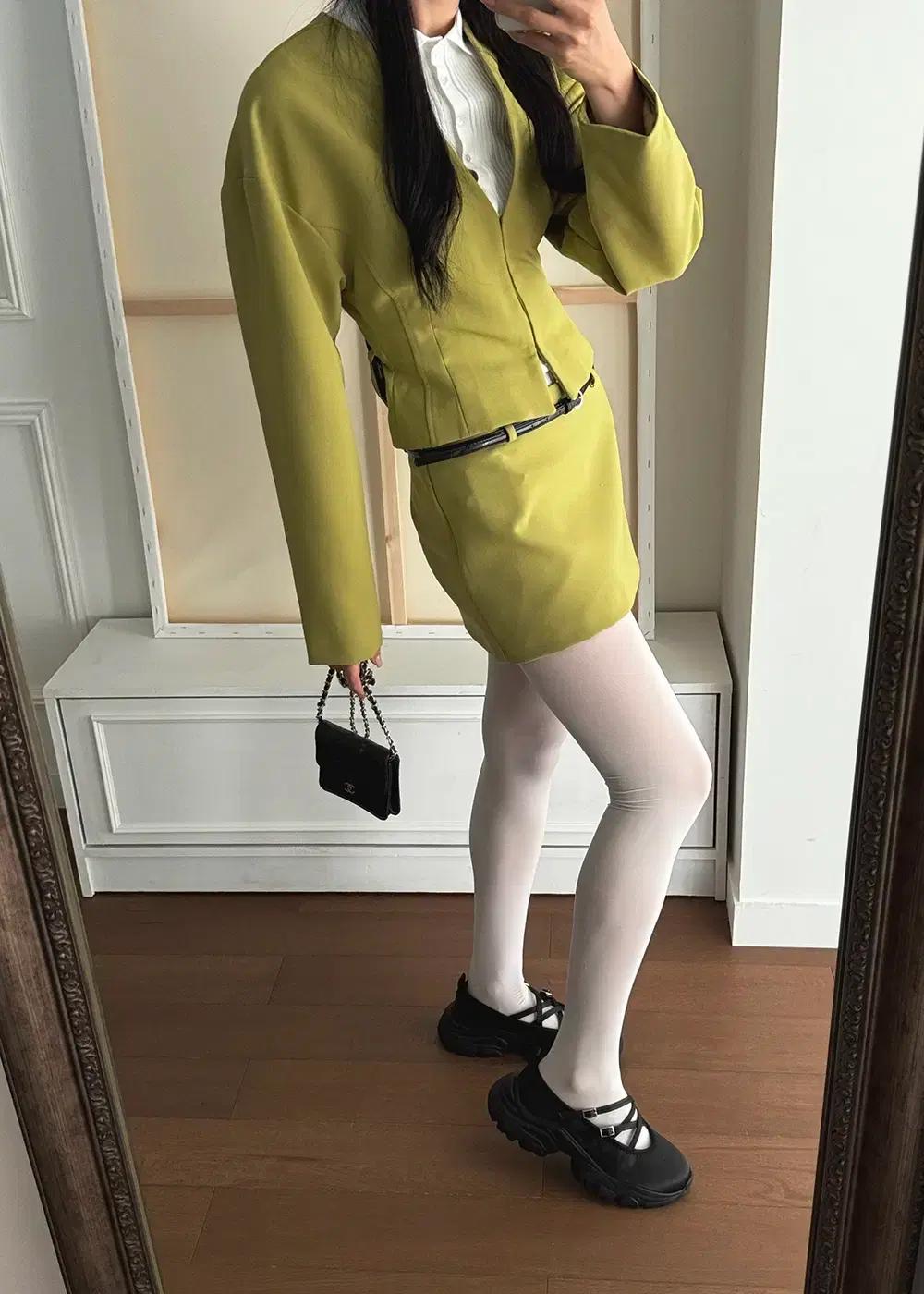 @9520 블랙 225-레이어드 버클스트랩 5cm 메리제인 플랫-새상품 9