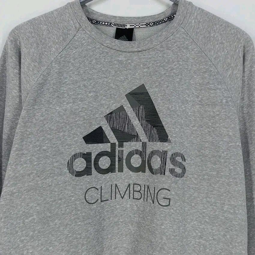 아디다스 남성 LOGOSWEAT 맨투맨 그레이95 (HU12229) 4