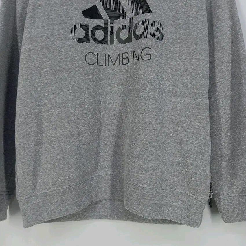 아디다스 남성 LOGOSWEAT 맨투맨 그레이95 (HU12229) 5