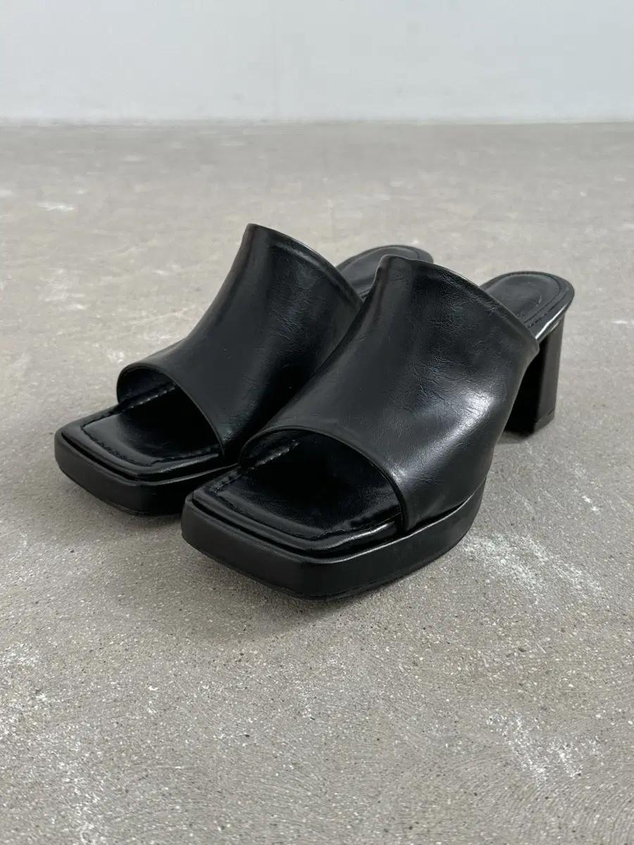 @9477 블루 230-가보시 7cm 데님 슬리퍼-새상품 13