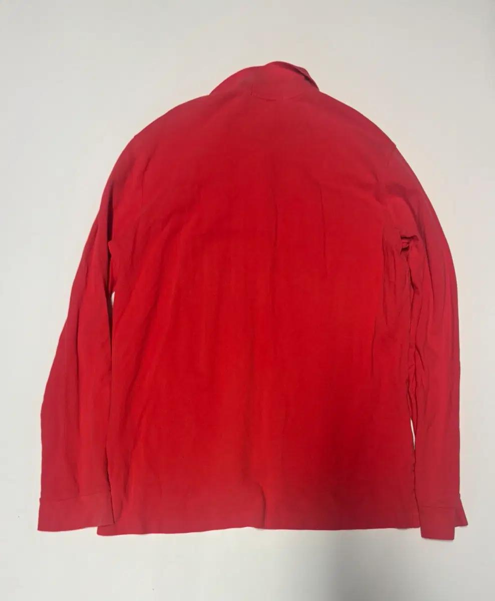 폴로 랄프로렌 커스텀 핏 PK 긴팔 카라 티셔츠 L ~ XL 레드 3