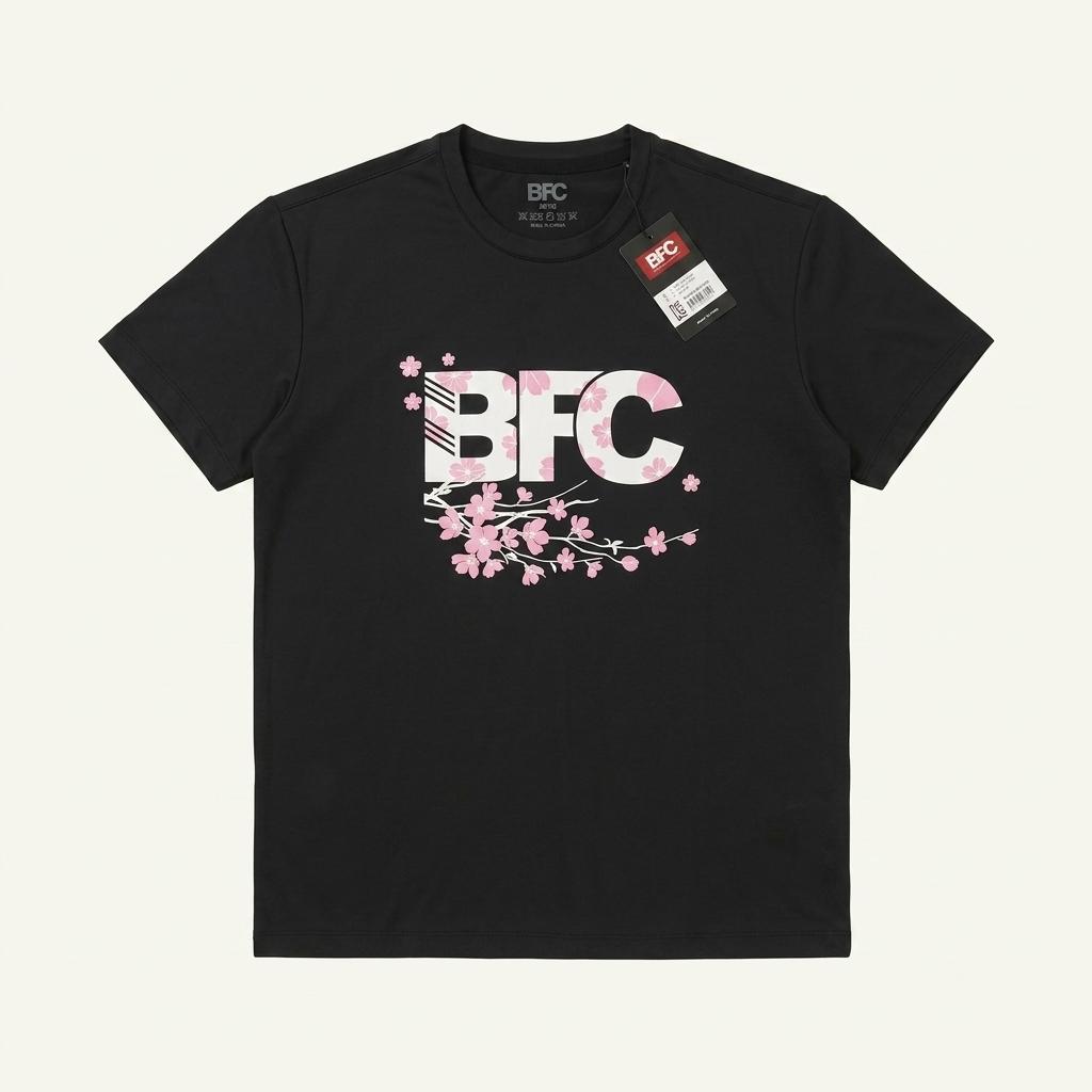 BFC 플라워 라운드 반팔티