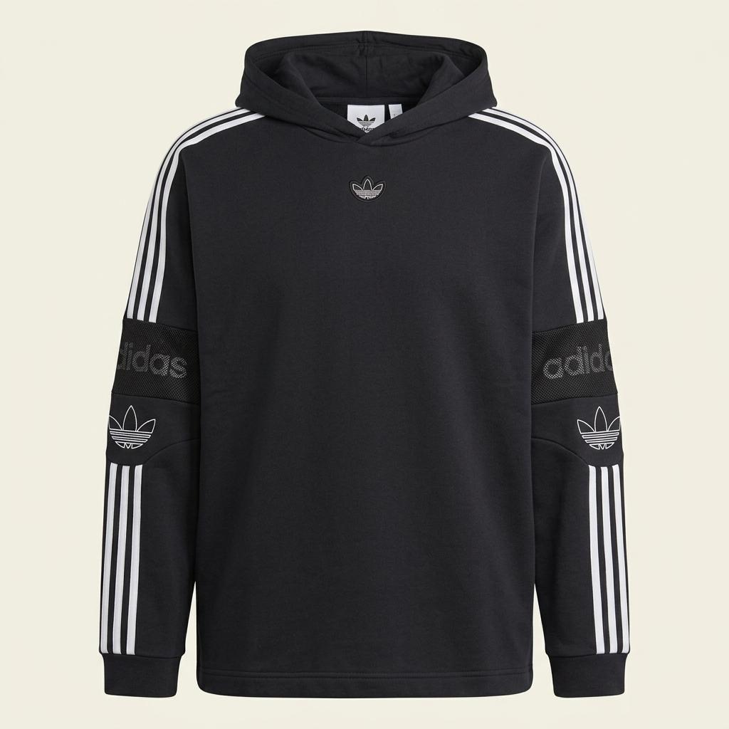 아디다스 TS 팀 시그니처 트레포일 오버핏 후드티 (공용)XL