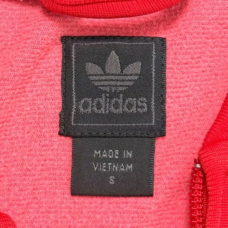 ADIDAS 트랙탑 레드 S 4
