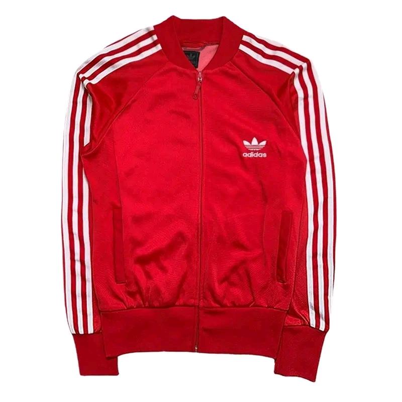 ADIDAS 트랙탑 레드 S 2