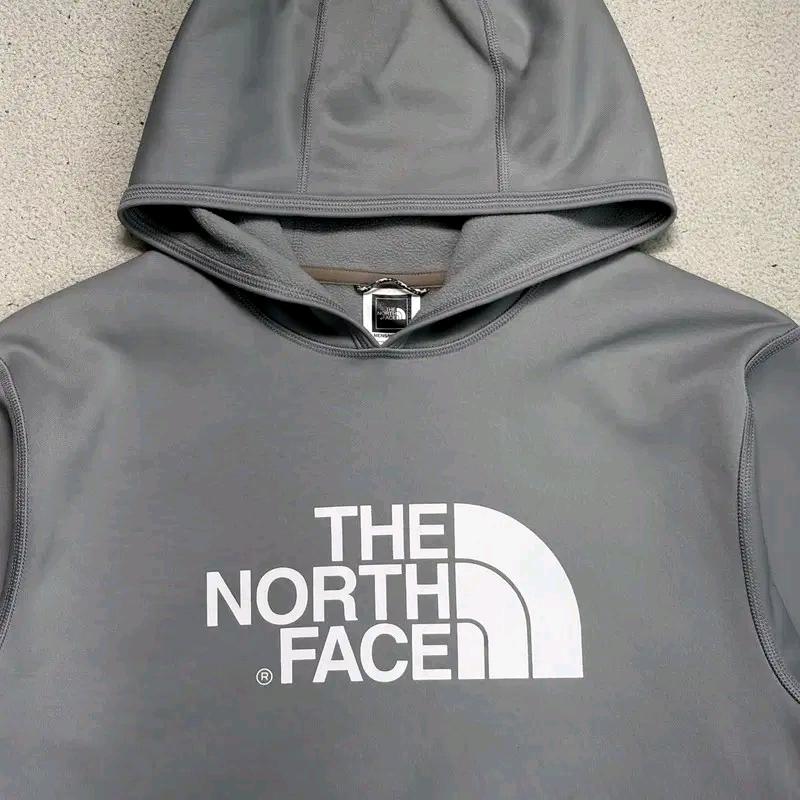 THE NORTH FACE 빅로고 후드 그레이 S/P 3
