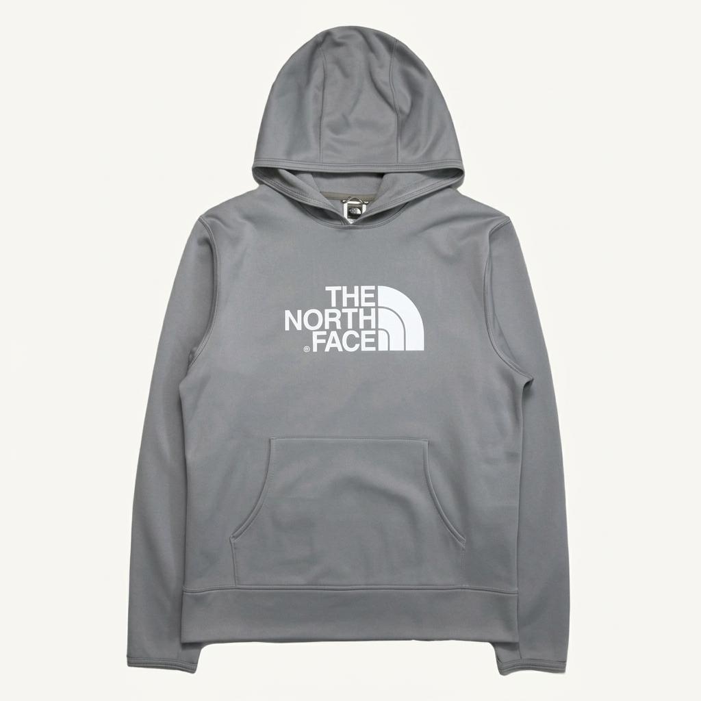 THE NORTH FACE 빅로고 후드 그레이 S/P 1