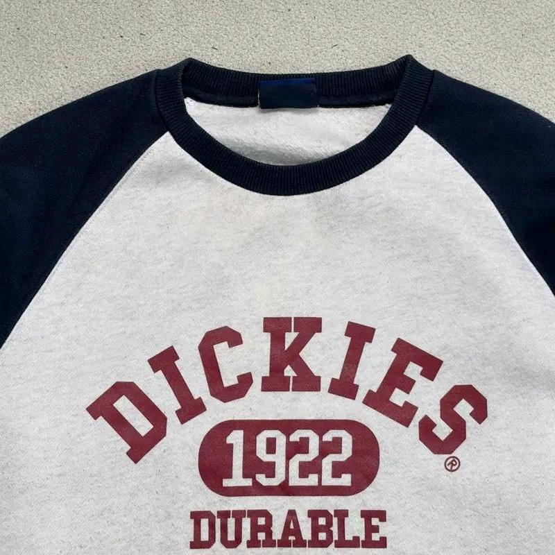 DICKIES 1922 레글런 빅로고 기모 맨투맨 M 3
