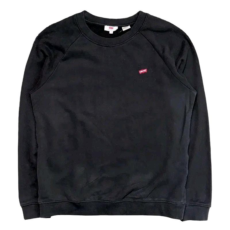 LEVI'S 크루넥 스웨트셔츠 블랙 S 2