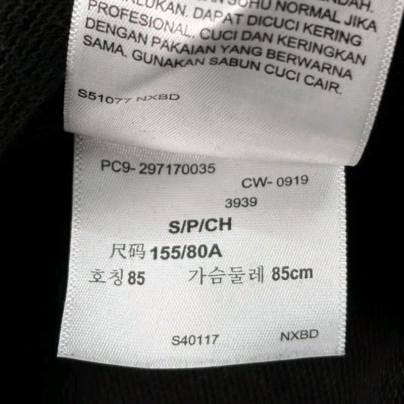 LEVI'S 크루넥 스웨트셔츠 블랙 S 6