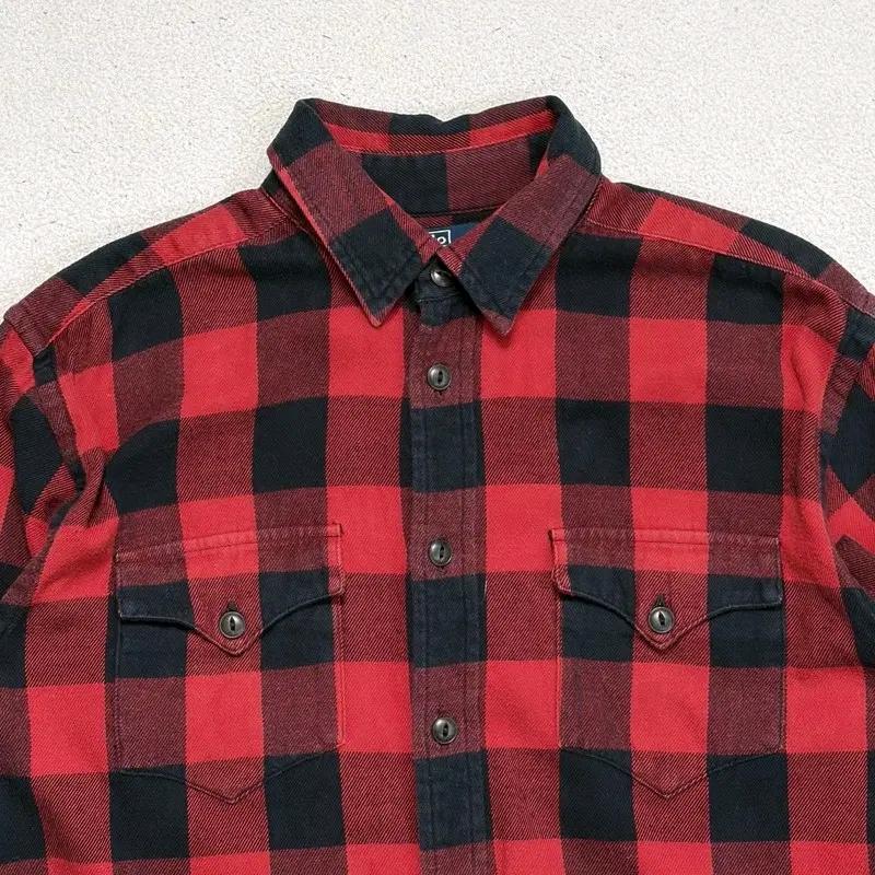 POLO BY RALPH LAUREN BOYS 플란넬 체크 셔츠 L 3