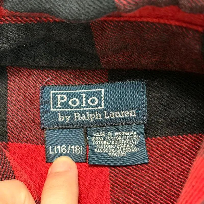 POLO BY RALPH LAUREN BOYS 플란넬 체크 셔츠 L 4