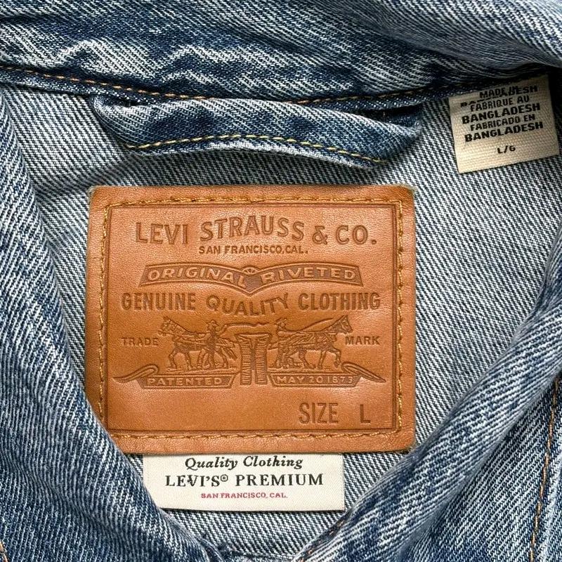 LEVI'S  BIG E 데님 트러커 자켓 L 4