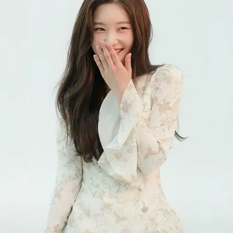 M사이즈) 신스덴 시나몬 랩 미니원피스 정채연원피스 봄가을쉬폰플로랄원피스 2