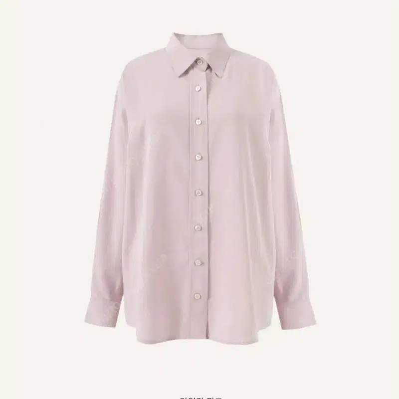 시에sie 릴즈 실크 블렌드 셔츠 라일락 핑크 택달린 새상품 3