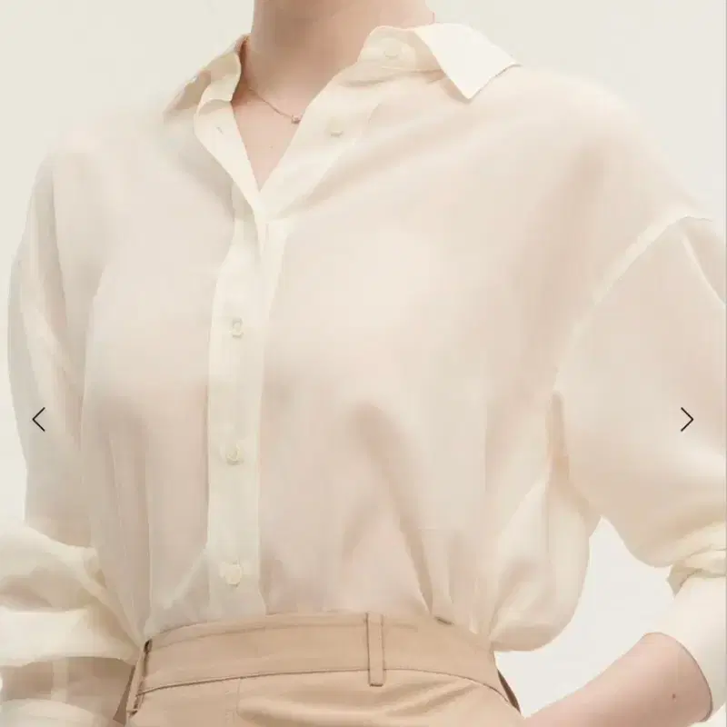 시에sie 릴즈 리넨 루즈 셔츠 쉘 크림 택달린 새상품 4