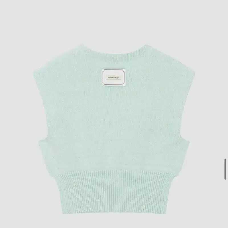 오버듀플레어 ANGORA KNIT VEST_MINT 8