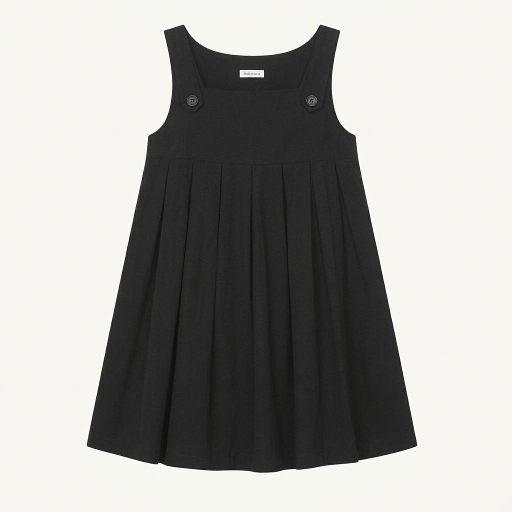 미세키서울 Pleats button doll dress 원피스 스커트 빈티지 1