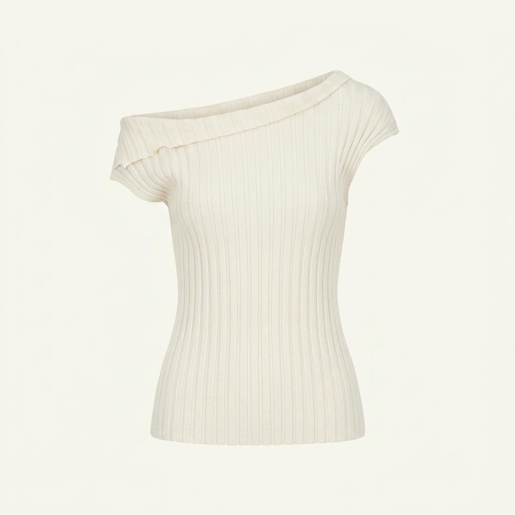 르917 MILLIE KNIT SLEEVELESS MOCKNECK TOP 1