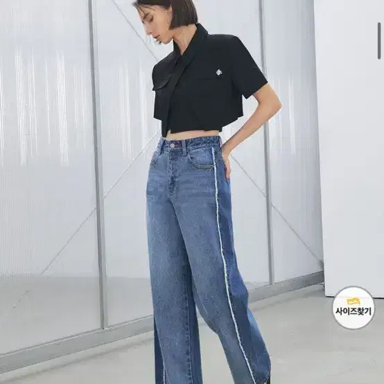 시티브리즈 데님 팬츠 블루 9
