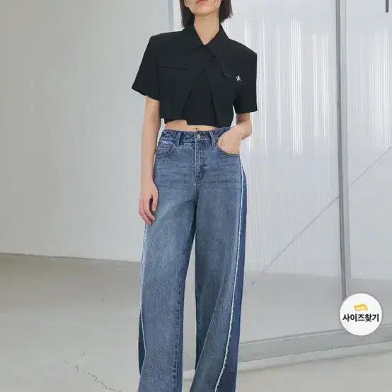시티브리즈 데님 팬츠 블루 8
