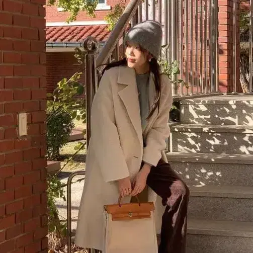 아모멘토 알파카 비니 플로우윤 비니 2