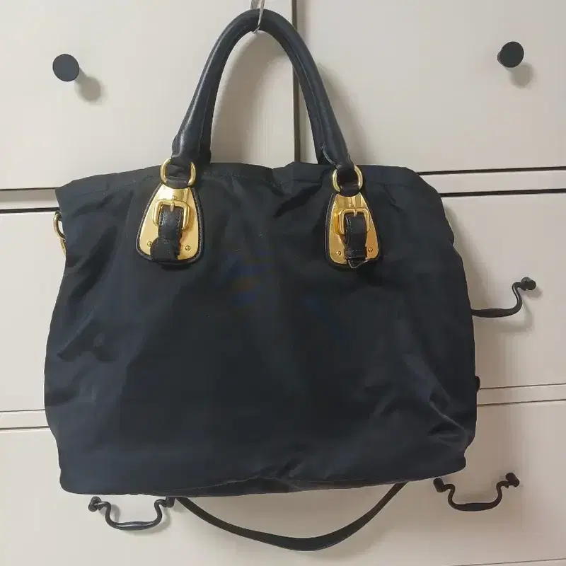 정품) PRADA 나일론 토트백 숄더백 3