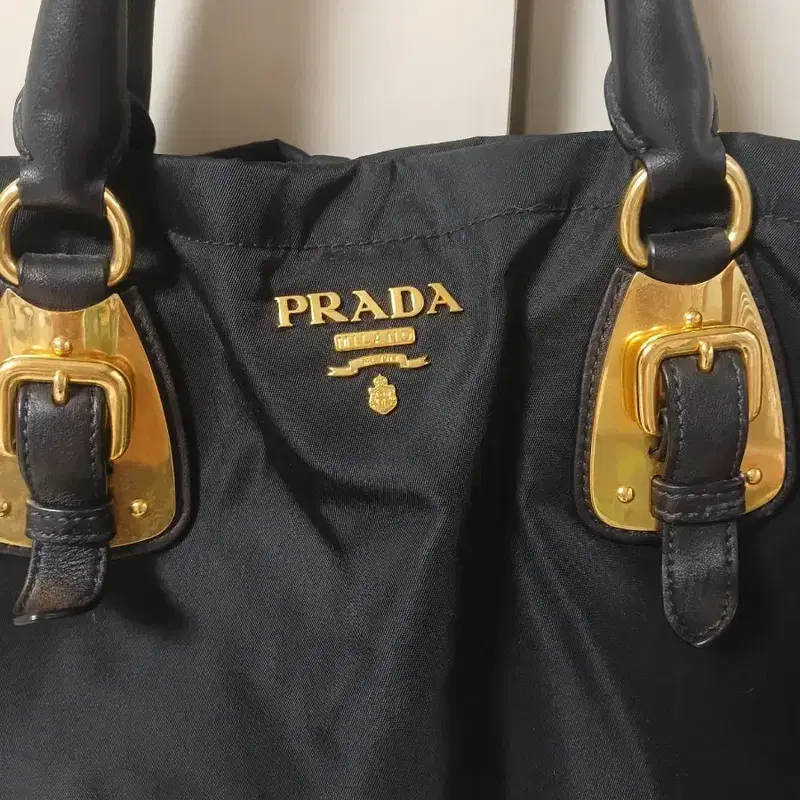 정품) PRADA 나일론 토트백 숄더백 4