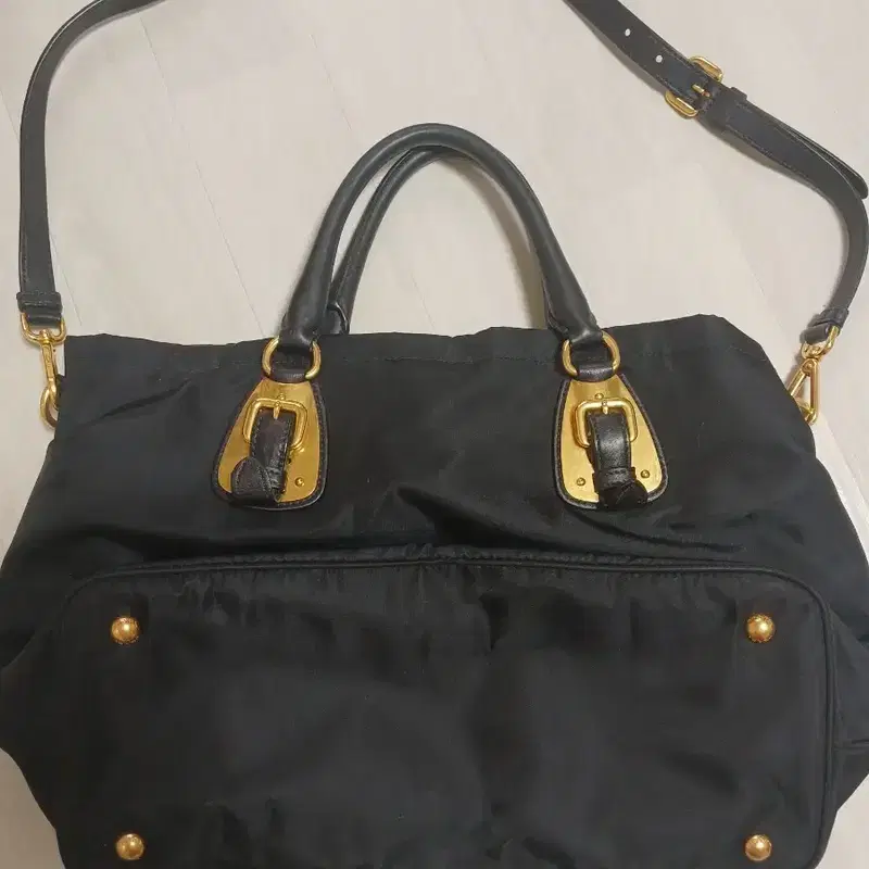 정품) PRADA 나일론 토트백 숄더백 9