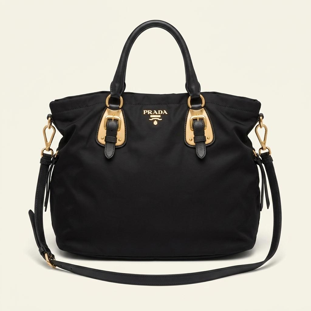 정품) PRADA 나일론 토트백 숄더백 1