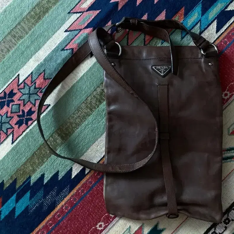 PRADA goatskin cross/shoulder bag 2