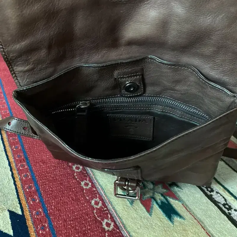 PRADA goatskin cross/shoulder bag 9