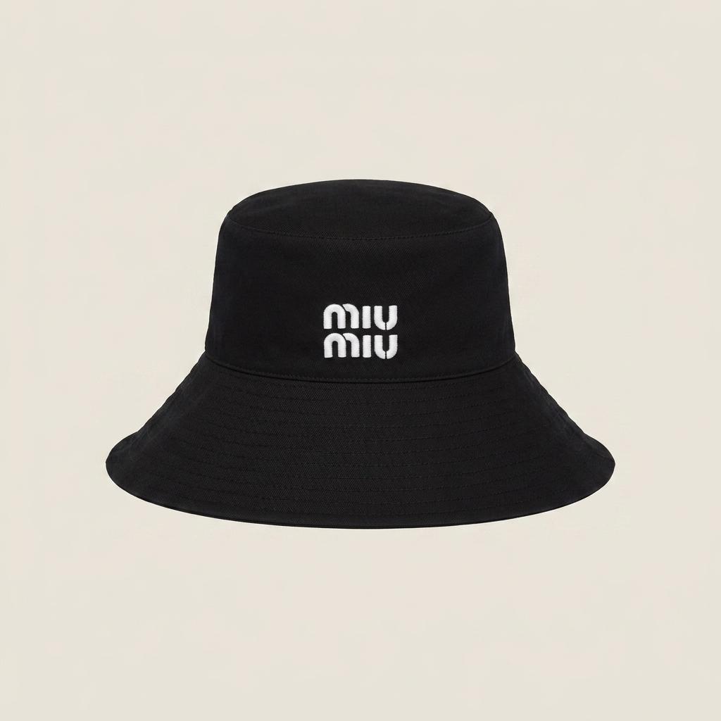 미우미우 자수로고 드릴햇 ( M ) 1