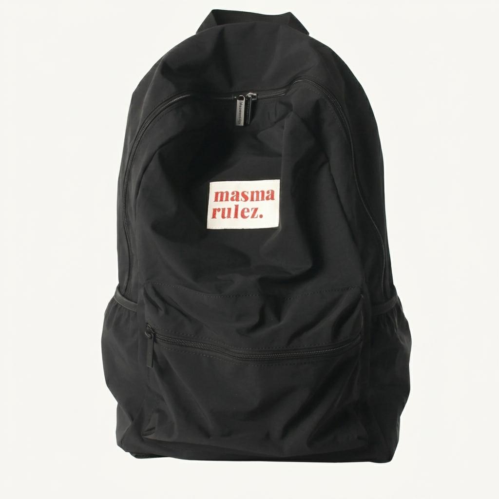 마스마룰즈 Daily backpack_Black 1