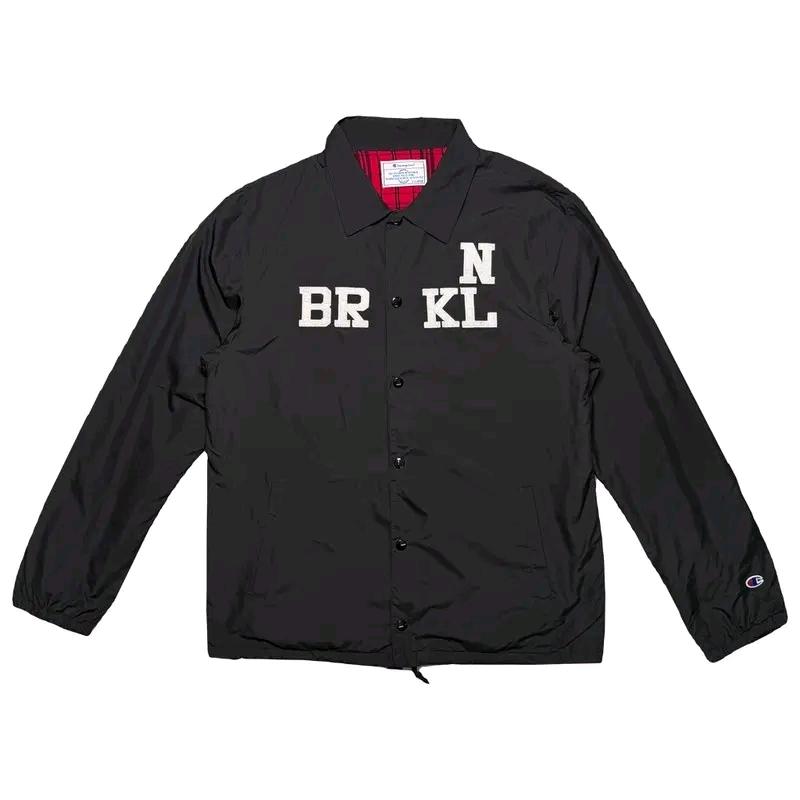 CHAMPION 브루클린 코치 자켓 블랙 XL 2