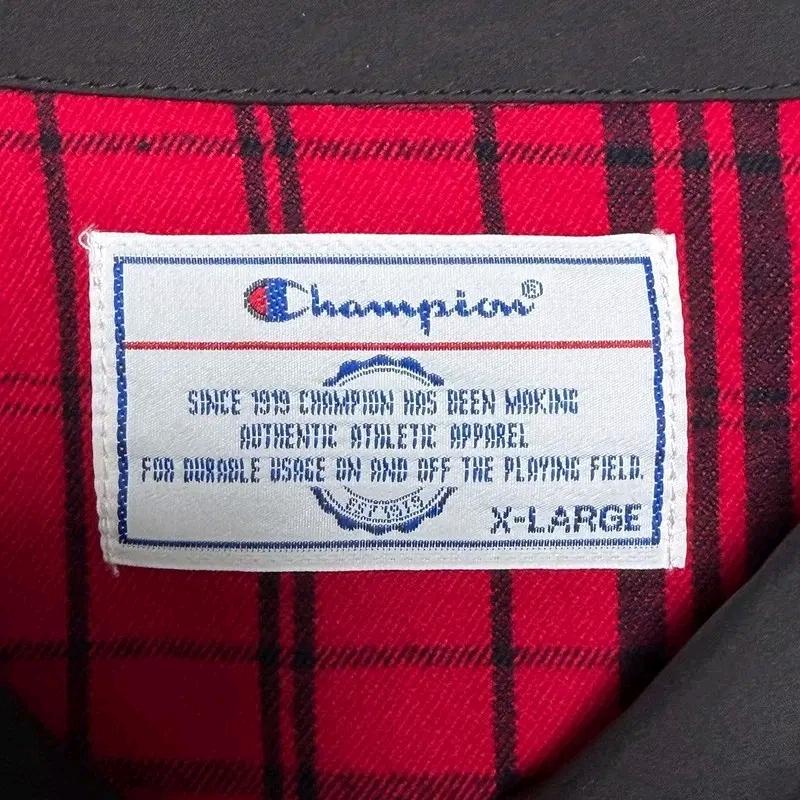 CHAMPION 브루클린 코치 자켓 블랙 XL 4