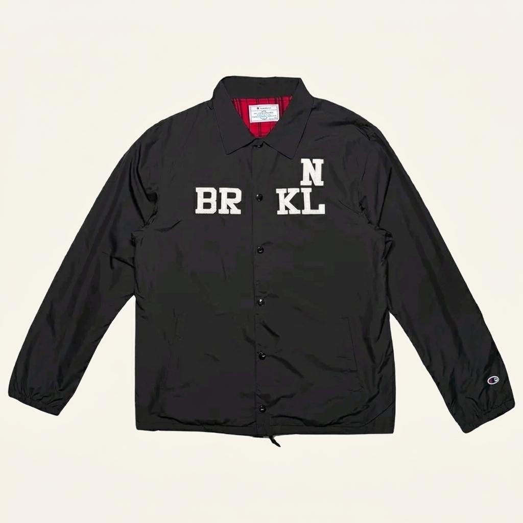 CHAMPION 브루클린 코치 자켓 블랙 XL 1