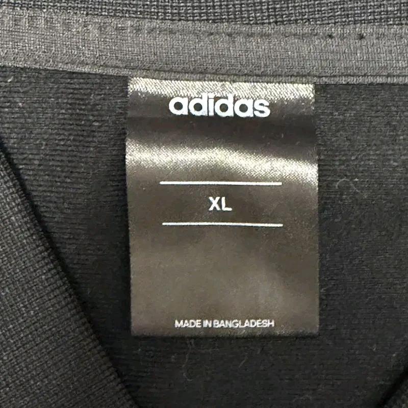ADIDAS 삼선 트랙 저지 집업 블랙  XL 5