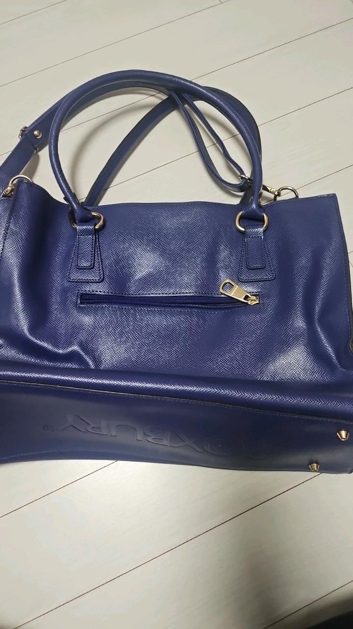 록스버리 사피아노 숄더 토트백 블루 4