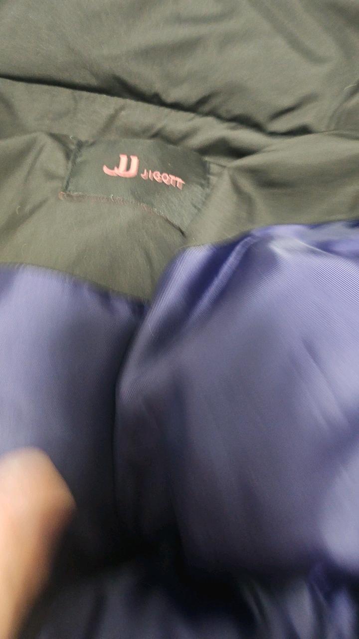 JJ지고트 후드 패딩 점퍼 네이비 4