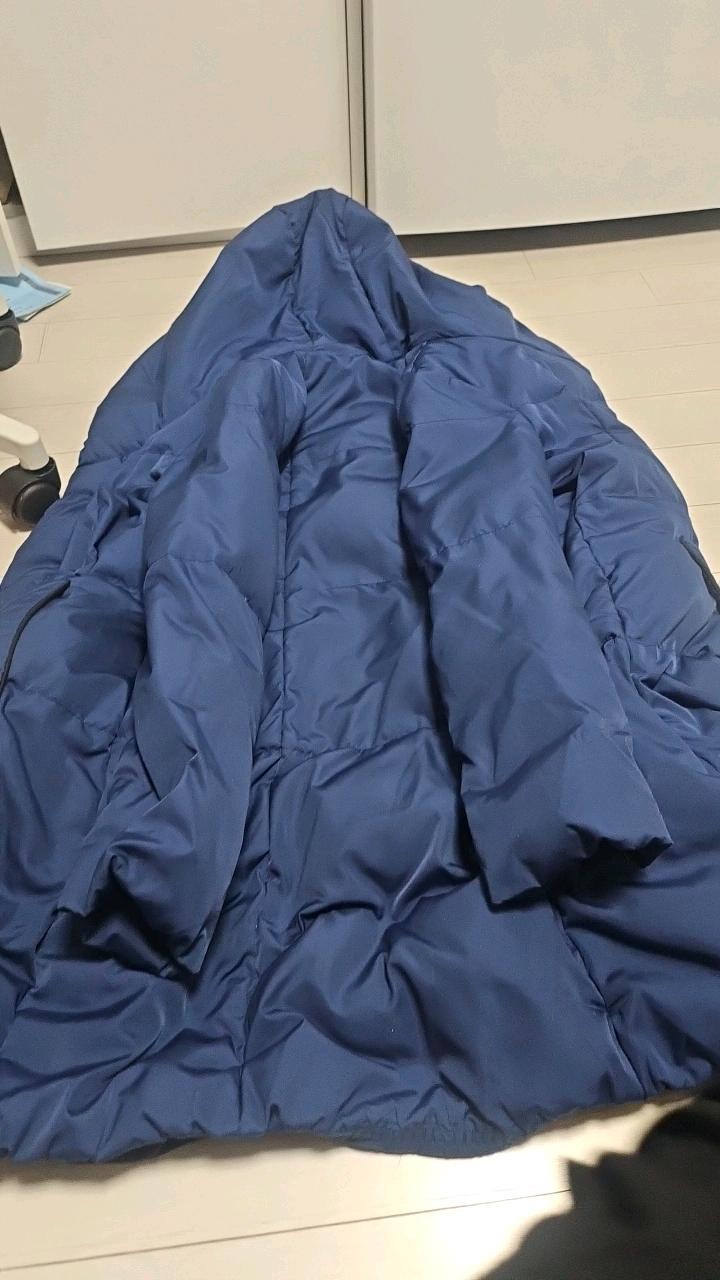JJ지고트 후드 패딩 점퍼 네이비 3